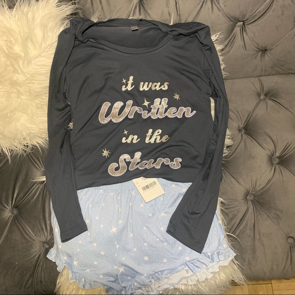 NWT shorts and Long Sleeve Pajamas Large - Picture 2 of 14